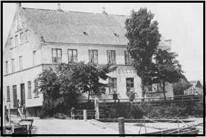 Frederik den Syvende's Navigationskole, opført i 1860 Nordby, Fanø